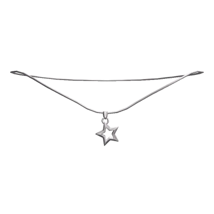 Silver Star Necklace 1.0