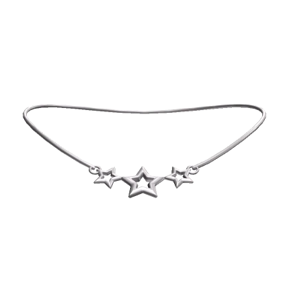 Silver Star Chain Necklace