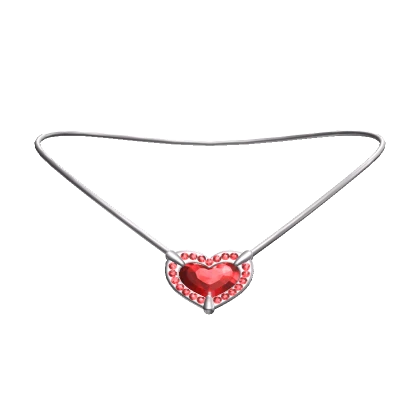 vstar* Ruby Heart Necklace