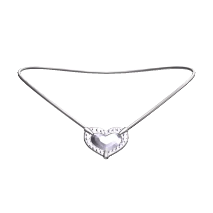 vstar* Diamond Heart Necklace