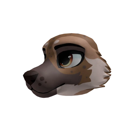 Spotted Hyena Head