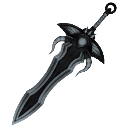 Silver Demonic Sword