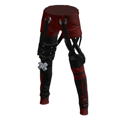 Streetwear Pants Reverse Blood Moon