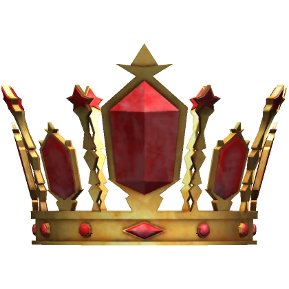 Gothic Royal Ruby Regalia Crown