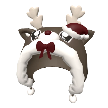 Cute Christmas Reindeer santa hood