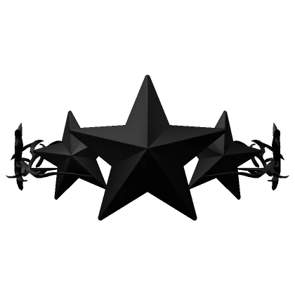 black sigil star crown