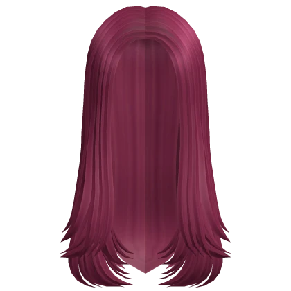 Long Layered Straight Supermodel Hair Magenta