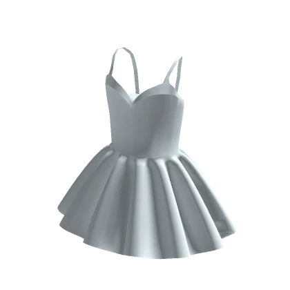 White Strappy Babydoll Dress