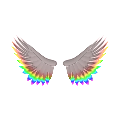 Rainbow Tipped Wings