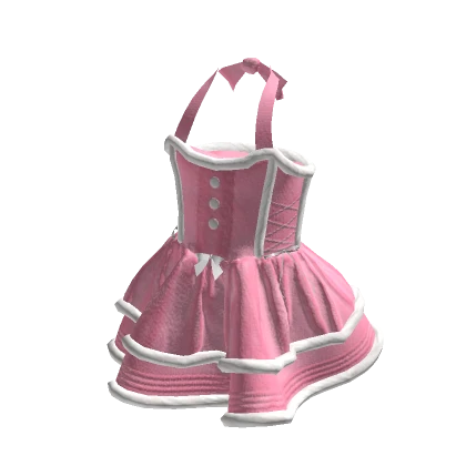 Cute Pop-Star Christmas Dress Pink