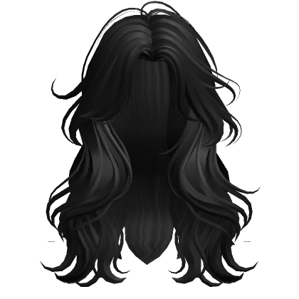 Voluminous Wavy Hair(Black)