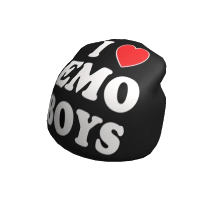 I ❤ Emo Boys Beanie