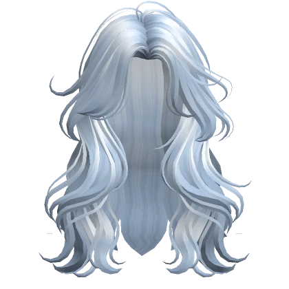 Voluminous Wavy Hair(Sky Blue)