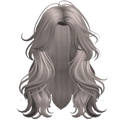 Voluminous Wavy Hair(Ash)