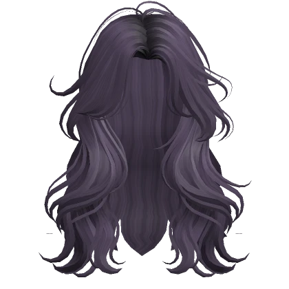 Voluminous Wavy Hair(Purple)