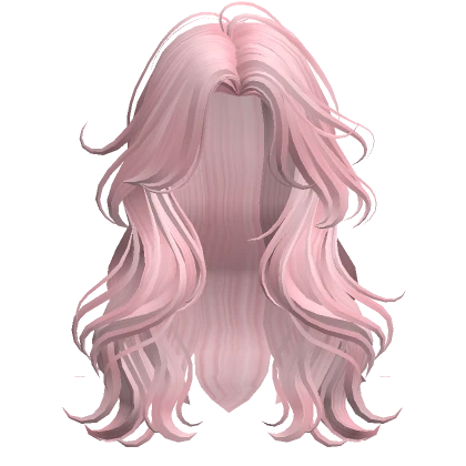 Voluminous Wavy Hair(Pink)