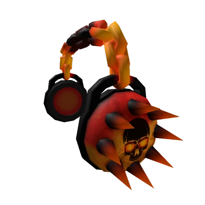 Fiery Headphones of the Netherworld