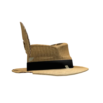 Cardboard Fedora