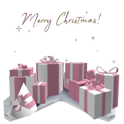 (Up)Christmas Gift Box(Pink)