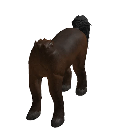 Centaur Horse Body (Dark Brown)