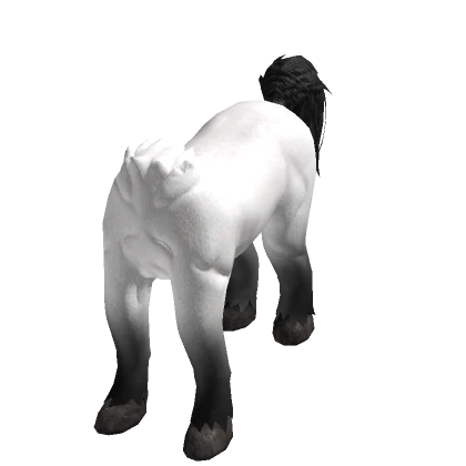 Centaur Horse Body (White and Black)