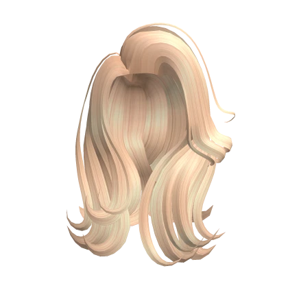 Blonde Pretty Girl Hair