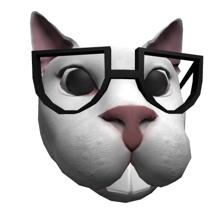 Nerd Cat Head
