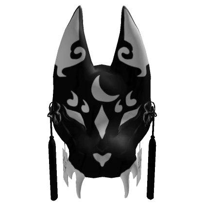 Midnight Wolf Mask