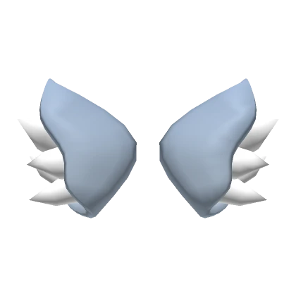 Light Blue Cat Ears