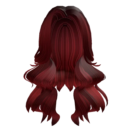 Wavy Red Hair