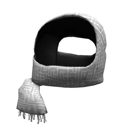 Designer White Scarf V2