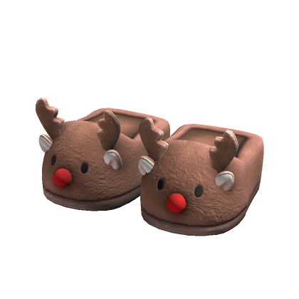 Reindeer Slippers