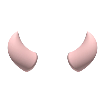 Cute Pink Demon Horns