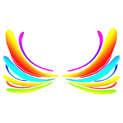 Colorful Fairy Wings