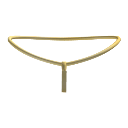 3.0 Initial Necklace Gold - I