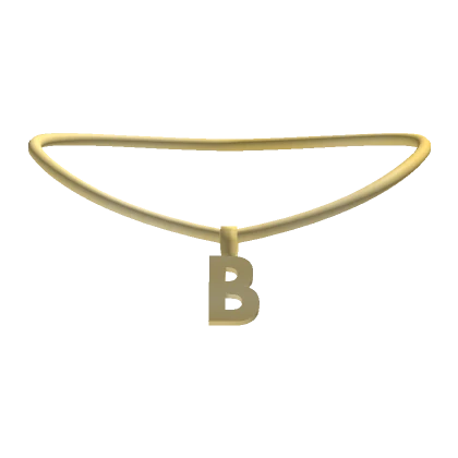 3.0 Initial Necklace Gold - 