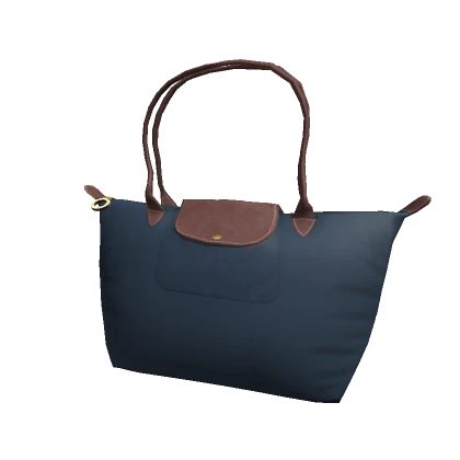 Classic Chic Tote in Navy Blue