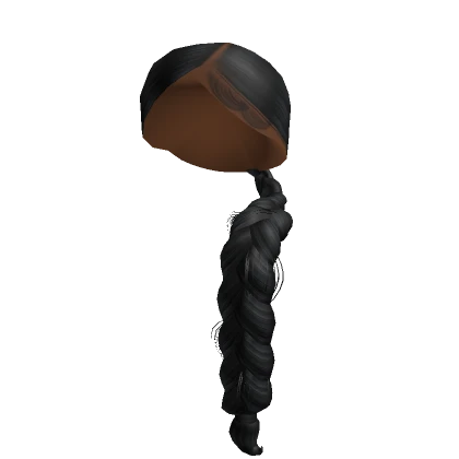 Ebony Braid in Black