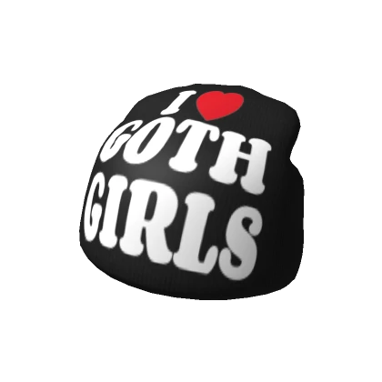 I ❤ Goth Girls Beanie 