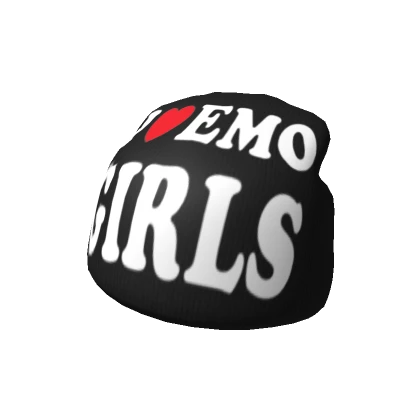 I ❤ Emo Girls Beanie 