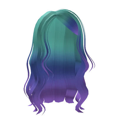 Bella Aqua Mermaid Hair