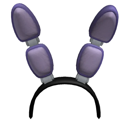 Purple Bunny Ears Headband