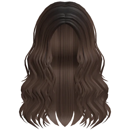 Wavy Brunette Hair