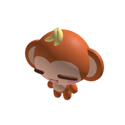 ♡ brown holdable monkey