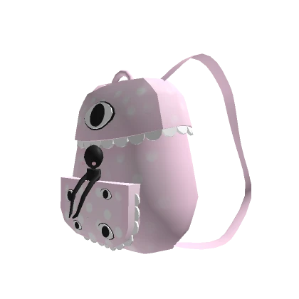 ♡ creepycute pink mr kitty backpack 