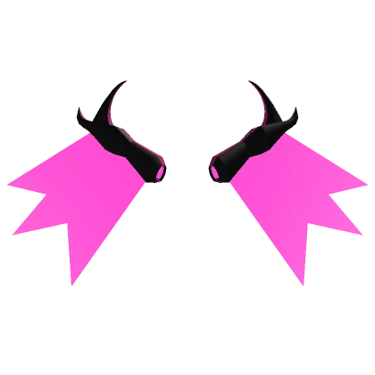 Neon Pink Energy Wings