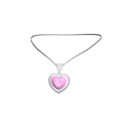 Pink Heart Necklace