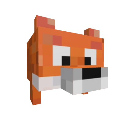 8 BIT Pixel Wolf Hat