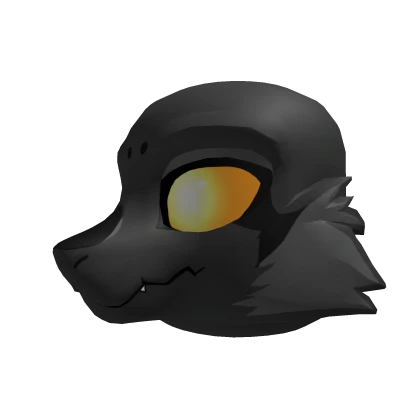 Midnight Wickerbeast Head