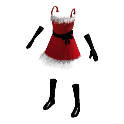 Evil Girls Christmas Suit